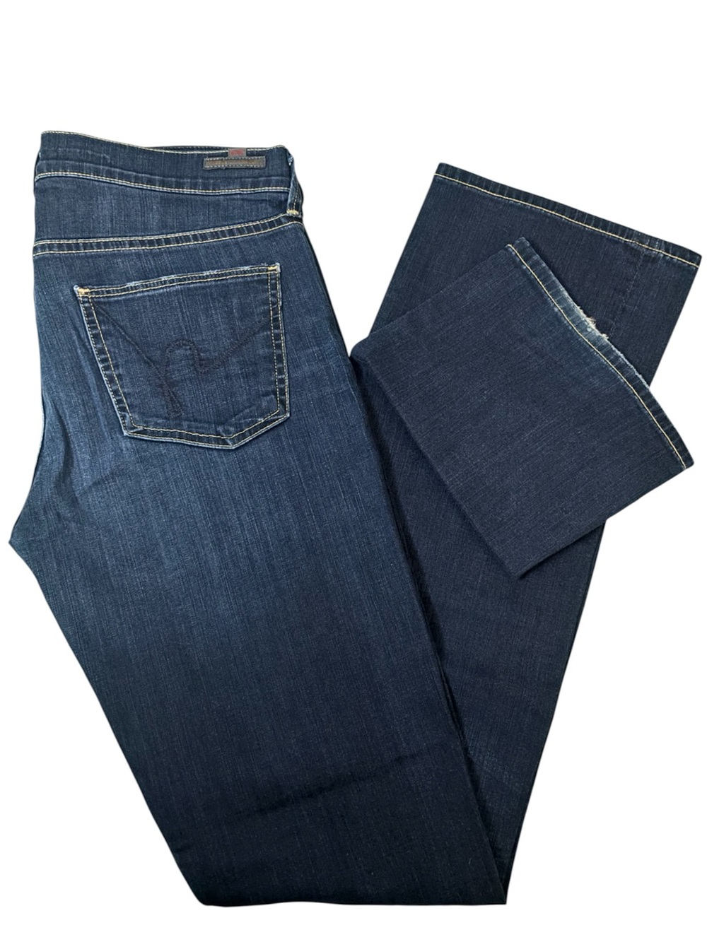 Citizens of Humanity CoH Kelly Low Rise Bootcut Jeans Sz 29 Dark Wash Denim Y2K